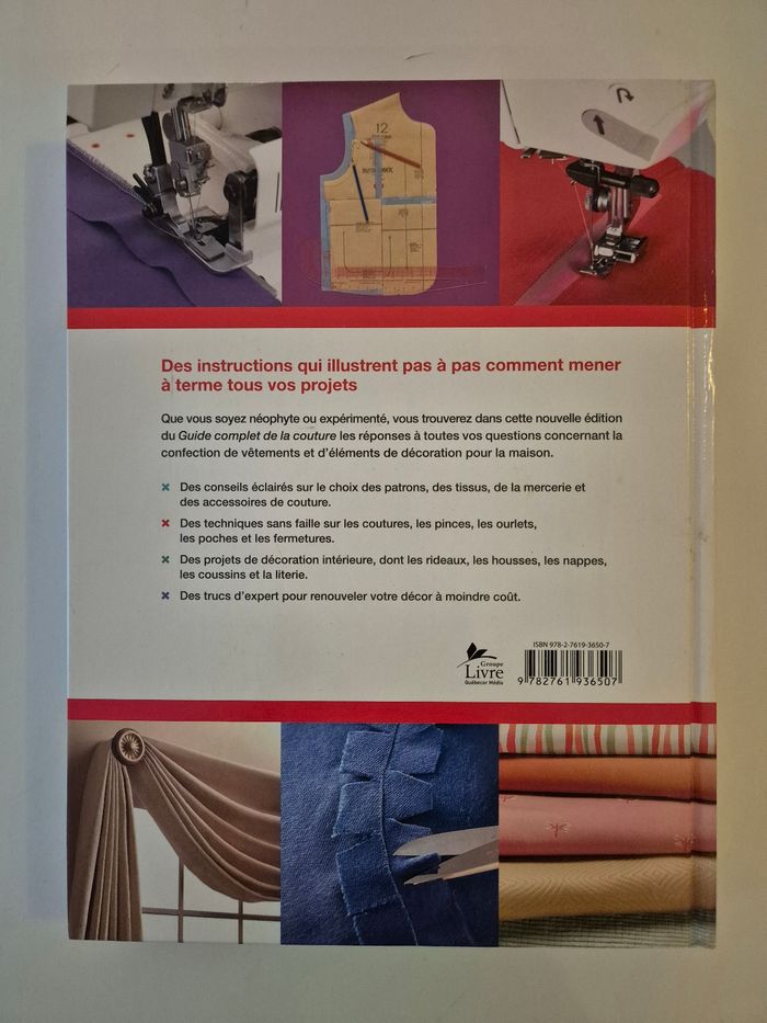Livre guide de couture - photo numéro 2