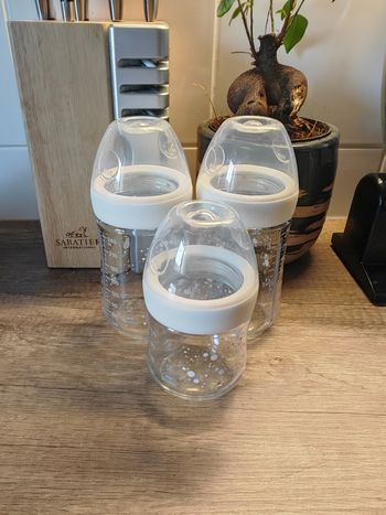 Biberons Nuk en verre