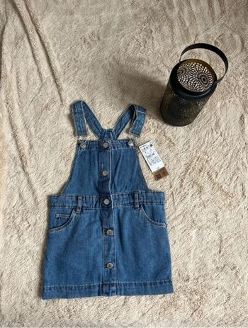 Salopette jupe enfant 6 ans style old school