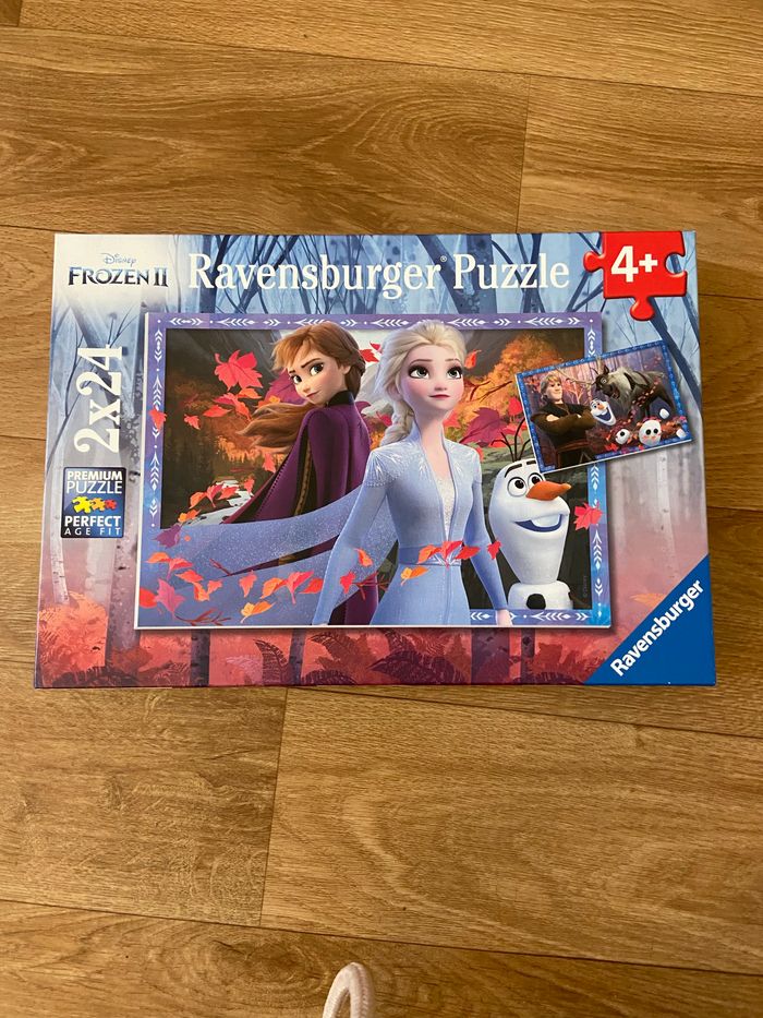 Puzzles 2x24 pièces La reine des neiges 2
