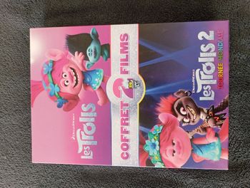coffret DVD Trolls 1 et 2