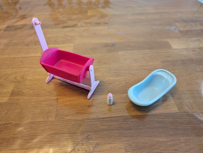 Lot d'accessoires bébé pour poupée 30 cm