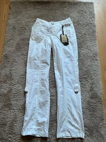 Pantalon en toile IKKS / 32/ Blanc / Neuf avec étiquette