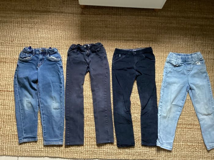 Lot 4 pantalons