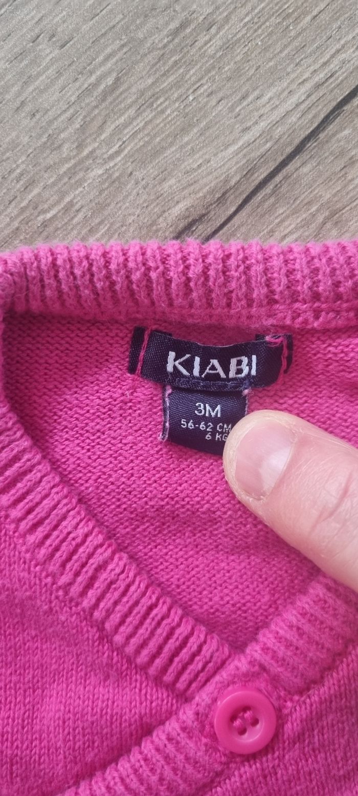 Gilet croisé 3 mois - photo numéro 3