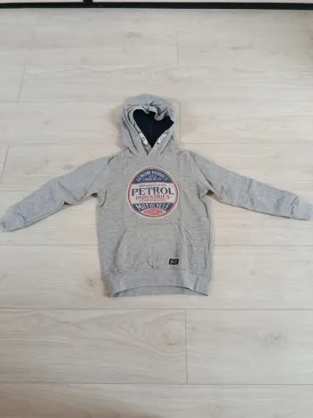 Sweat à capuche garçon Pétrol industries taille 8 ans