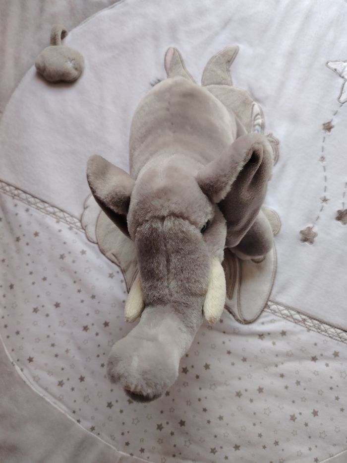Peluche éléphant - photo numéro 4
