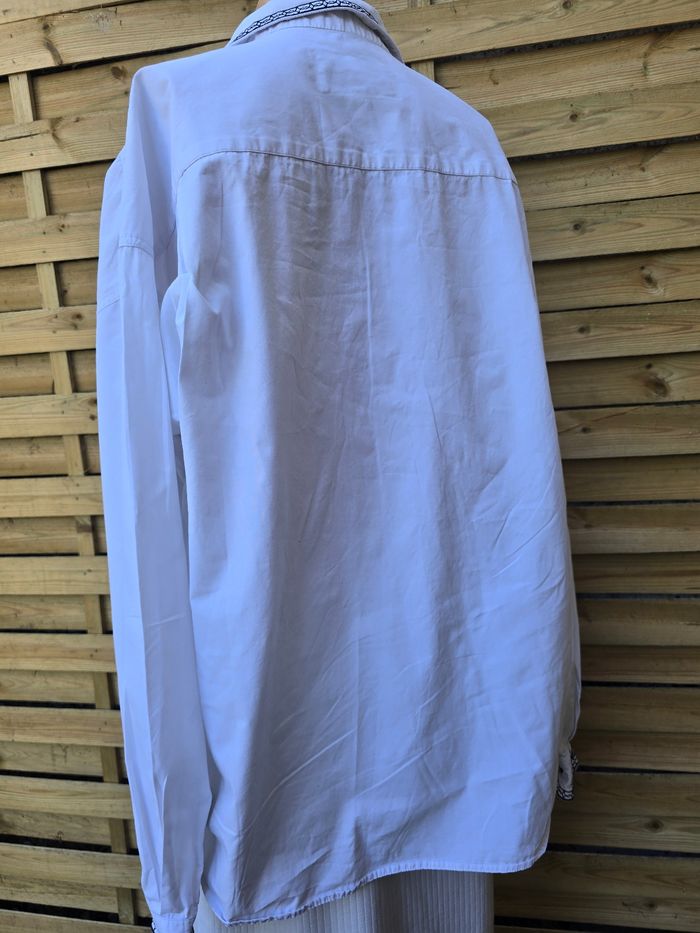 Chemisier brodé 🍒vintage 70 Nogaret🍒taille 42/44 - photo numéro 9