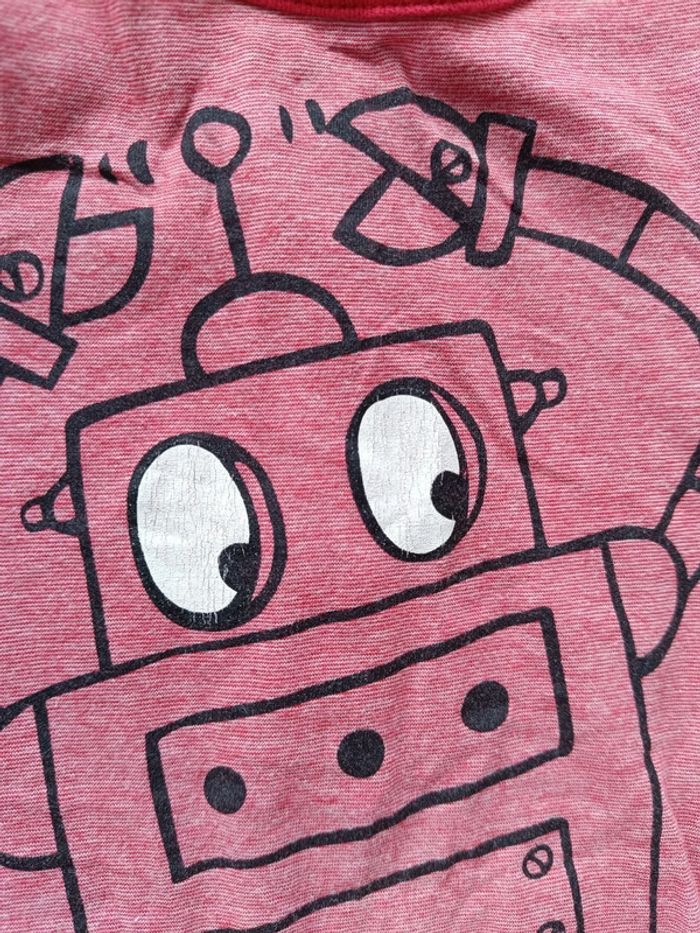 Barboteuse combinaison combi short été léger Garçon 18 mois Robot Orchestra - photo numéro 6