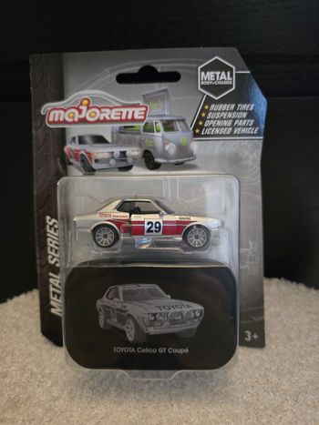 Toyota Celia GT Coupé grise et rouge majorette
