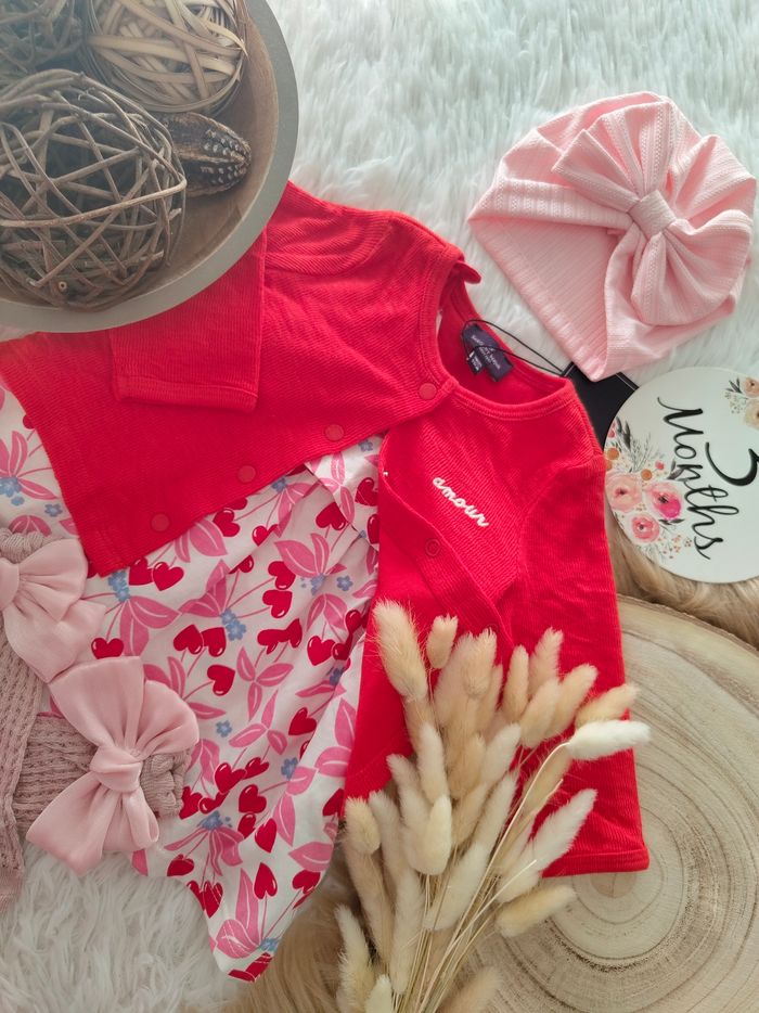 Ensemble complet 4 pièces sergent major fille 3 mois 🎀 - photo numéro 2