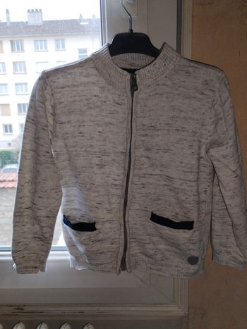 Gilet gris orchestra enfant 6 ans