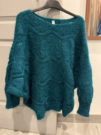 Pull manches chauves souris