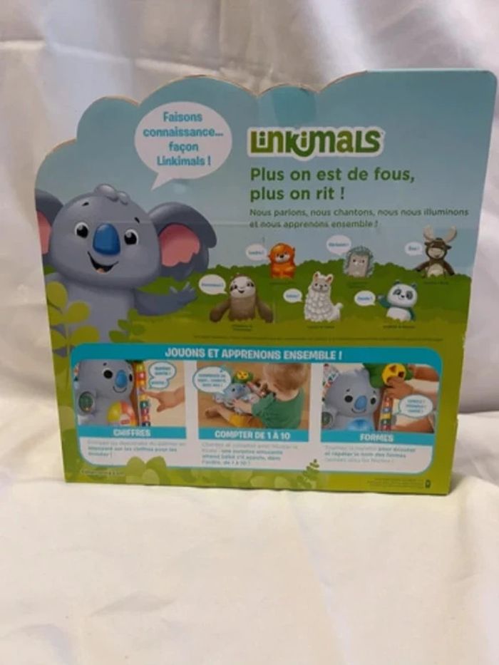 Fisher-Price - Jouet interactif Nicolas le Koala Linkimals - Dès 9 mois - photo numéro 2