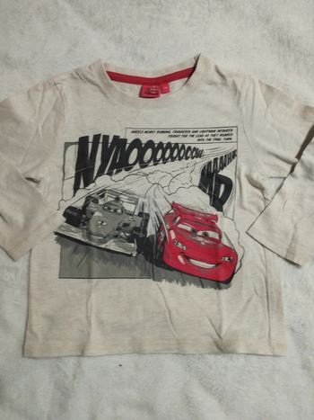 T-shirt manches longues Disney Pixar cars