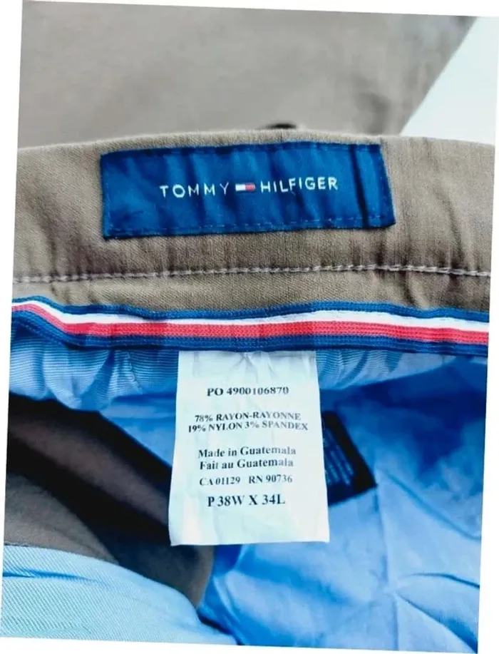 Pantalon Chino Tommy Hilfiger UK38 FR48 - photo numéro 6