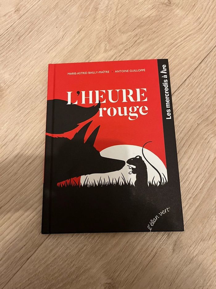 Livre L’heure rouge