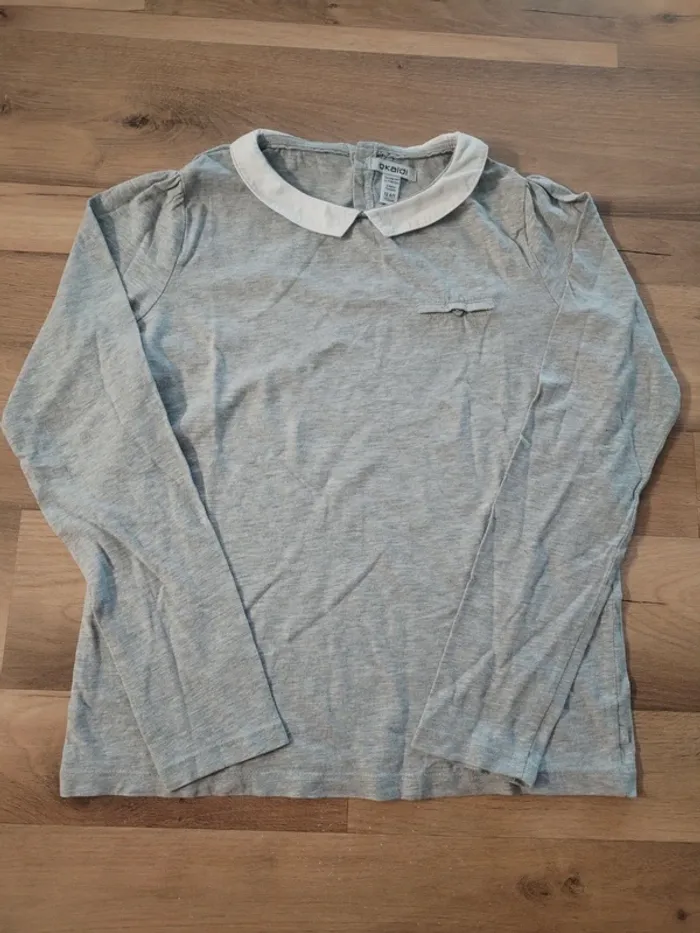 T-shirt manches longues fille 12 ans Okaïdi