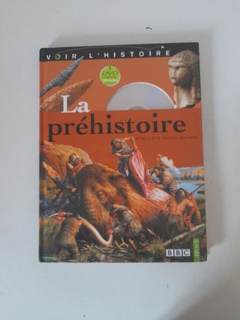 La préhistoire livre avec dvd