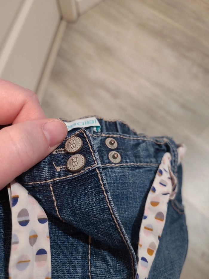 Short jean avec ceinture Obaibi - photo numéro 4