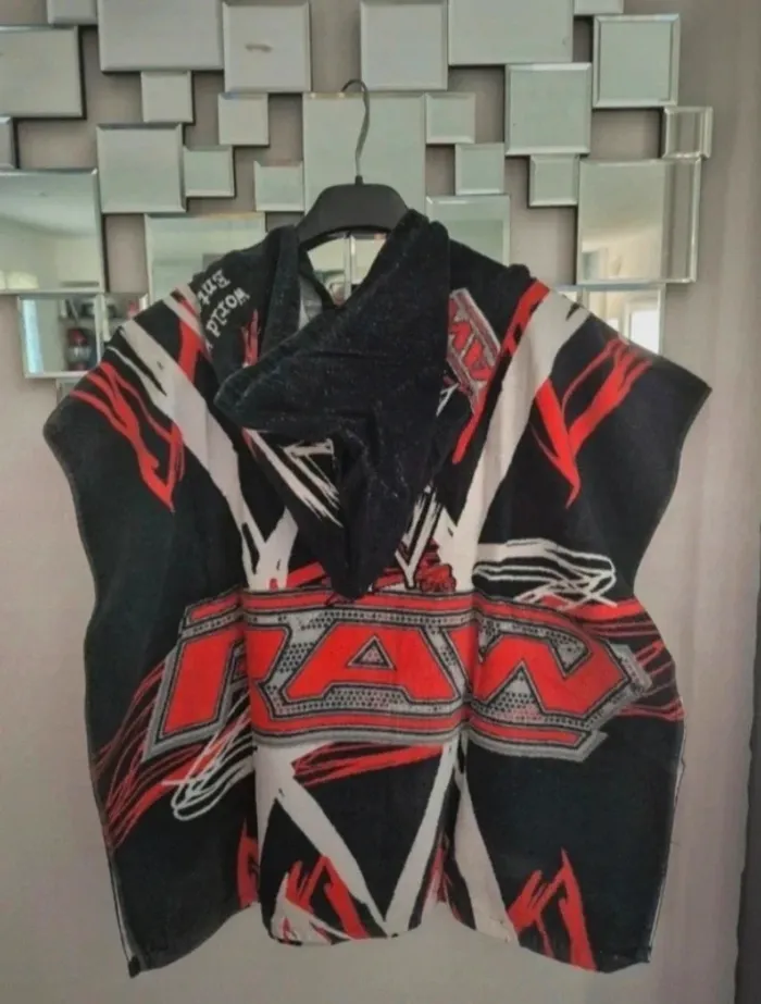 Poncho serviette RAW – Ceinture Champion – Enfant - photo numéro 2