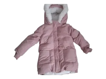 Manteau Sergent Major Hiver Chaud Fille 5 ans