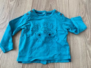 T-shirt manches longues 1 mois