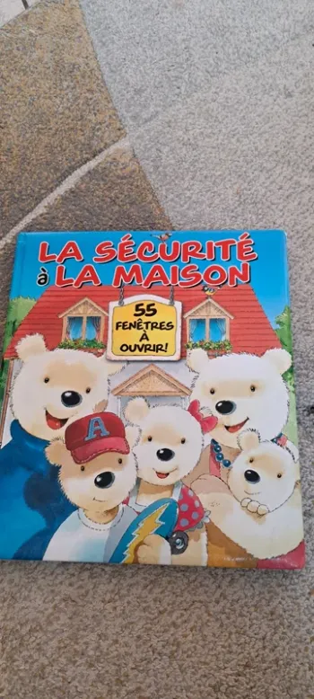 Livre interactif "la sécurité à la maison"
