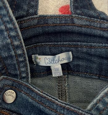 Salopette bébé garçon en jeans 