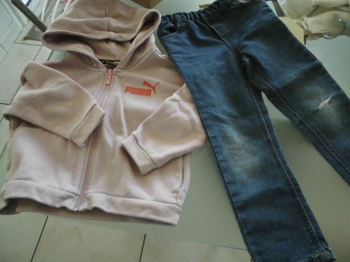 Lot de 6 vêtements fille 4ans Catimini, Puma, etc... - photo numéro 9