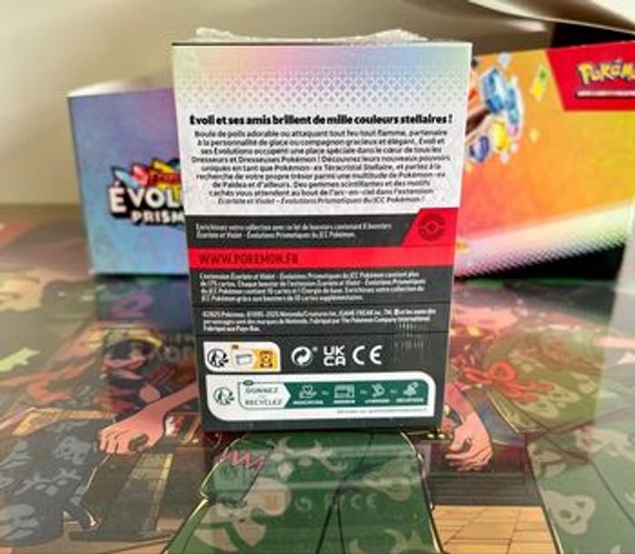 Bundle Évolutions Prismatique EV8.5 6 boosters Pokémon - photo numéro 4