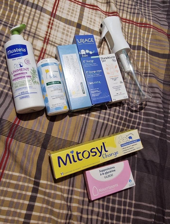 Lot soins bébé