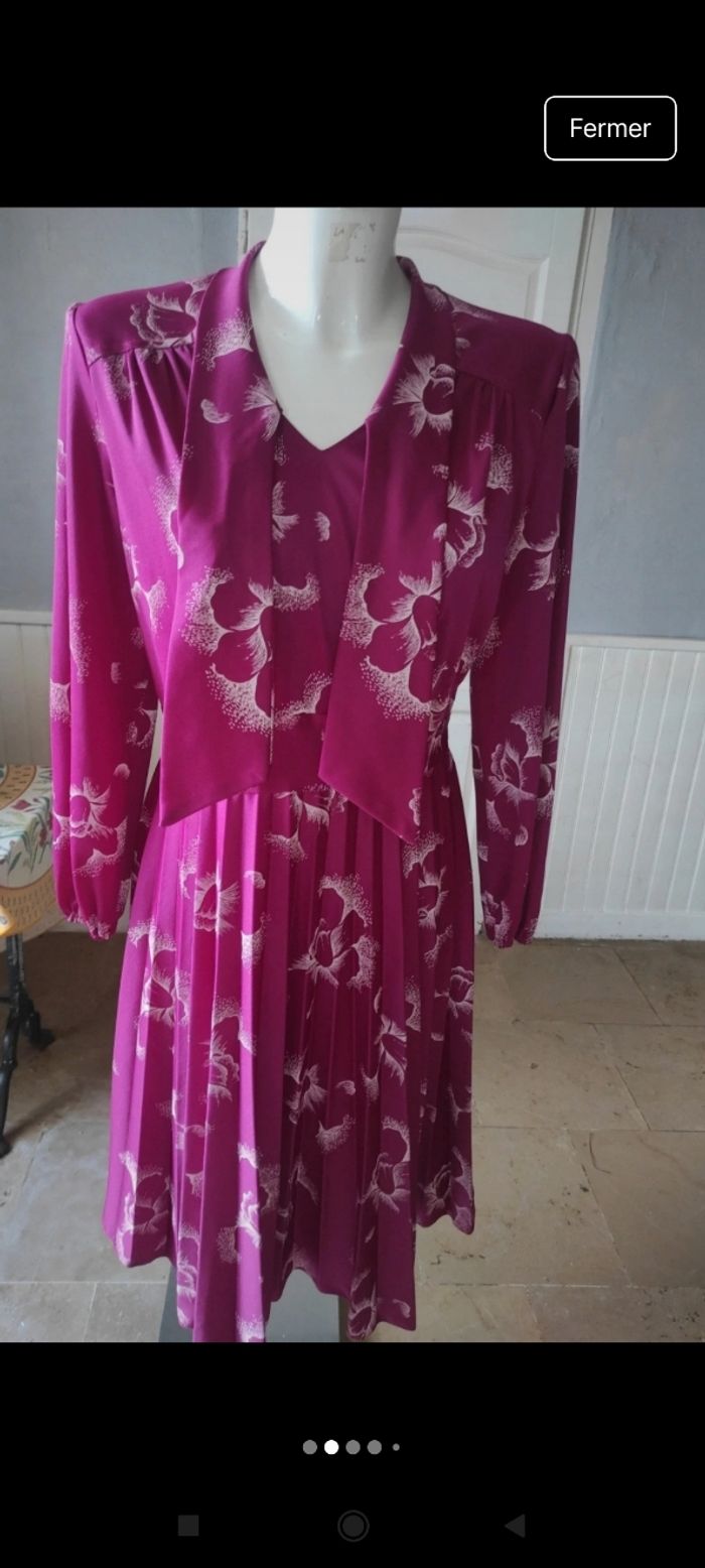 Très belle robe vintage f66 - photo numéro 4