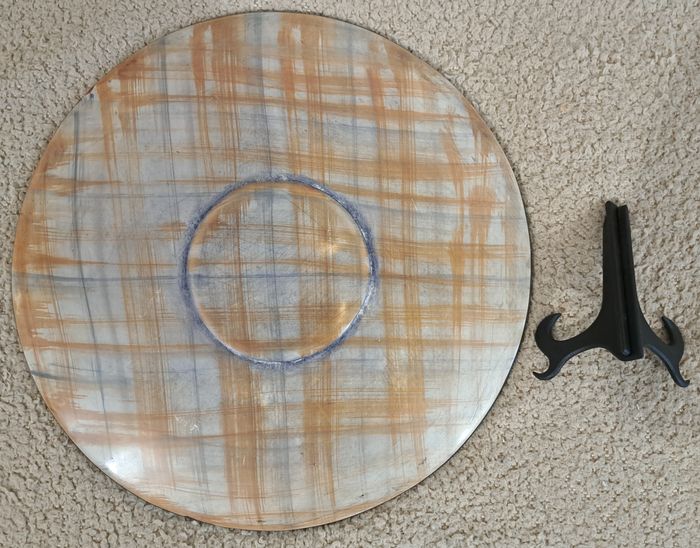 🍽 Assiette décorative aux décors d'Afrique - photo numéro 2