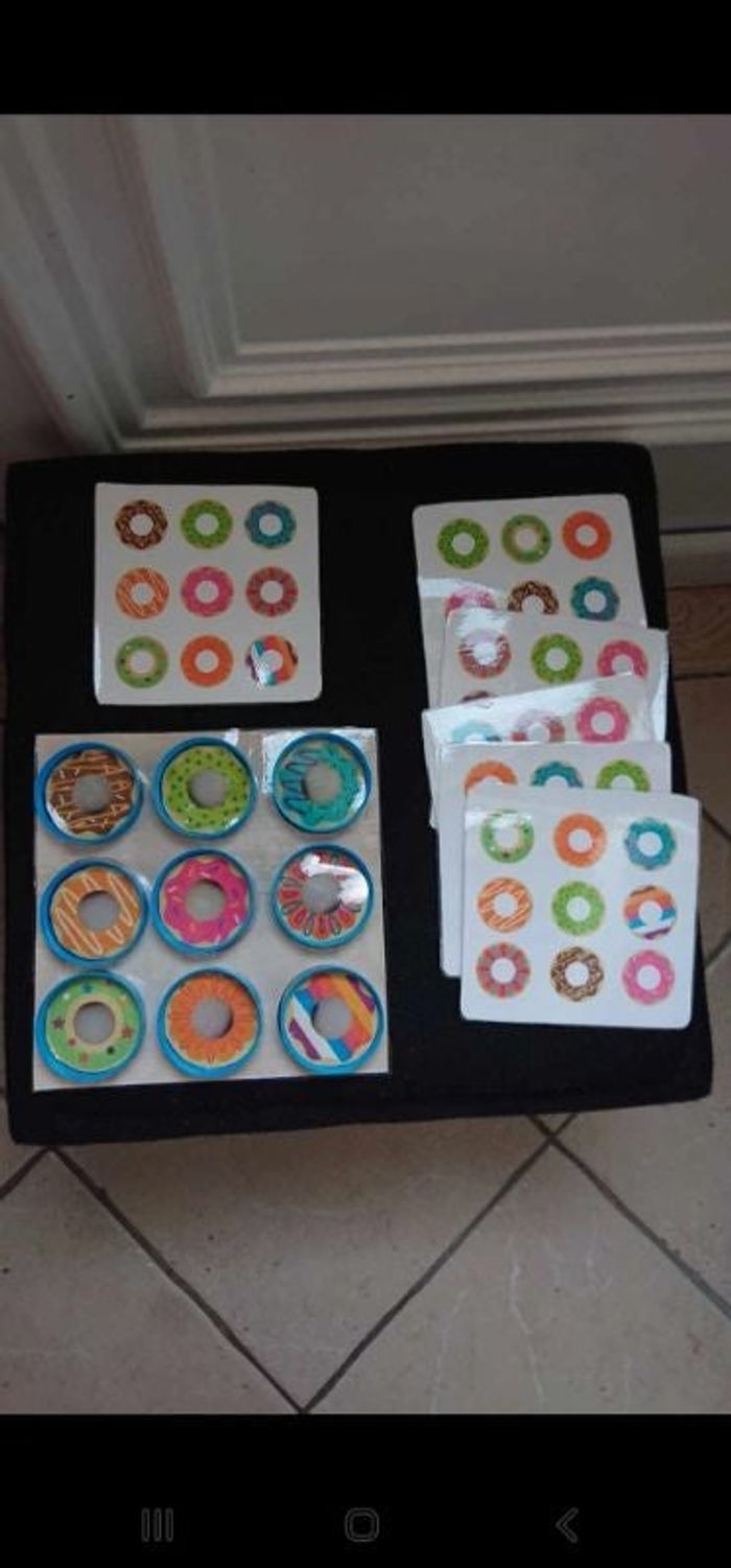 Jeu donuts montessori