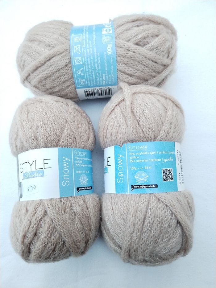 Laine Lot de 3 pelotes de Laine - photo numéro 6