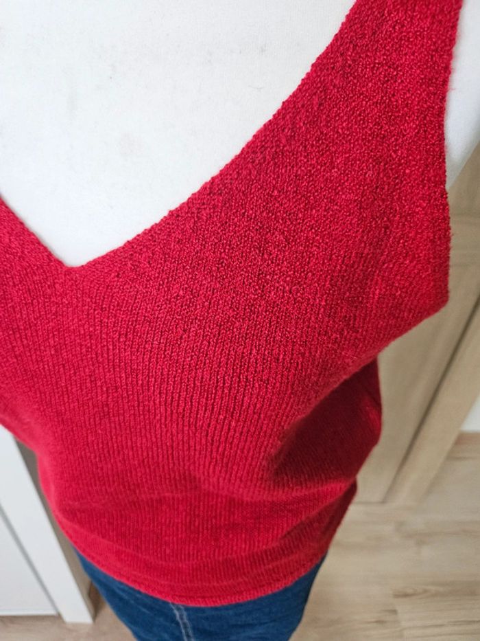 Jolie débardeur en 38 rouge - photo numéro 3