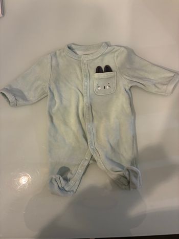 Pyjama bébé 1 mois Kiabi – Ultra doux coton & polyester – Comme neuf