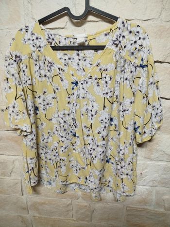 🌼 Blouse fluide à fleurs, taille 38