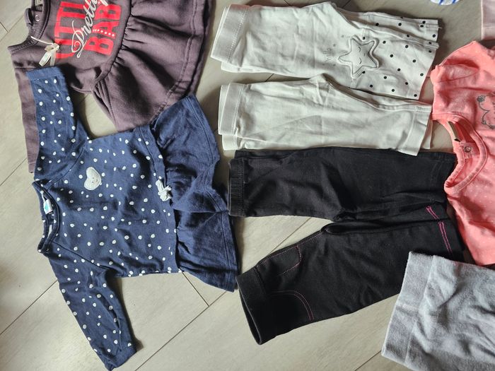 Lot 3mois robe legging - photo numéro 2