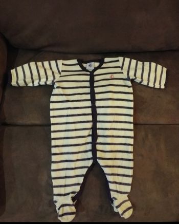 Pyjama en velours Petit Bateau