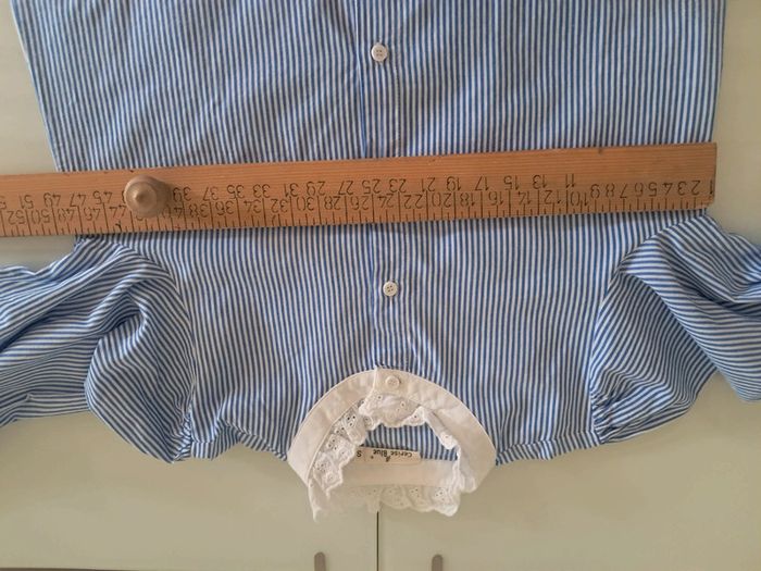Cerise blue chemise T 36/38 en tbe - photo numéro 12