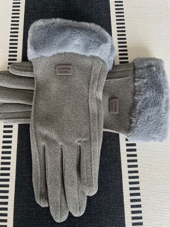 Gant gris fashion gloves neufs