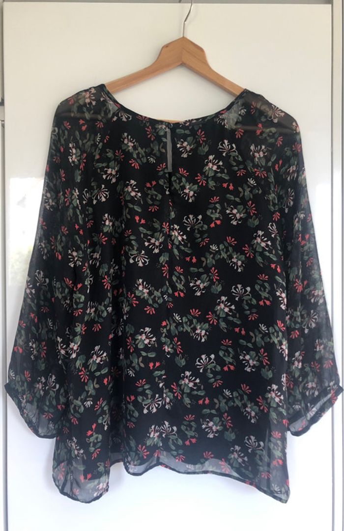 Blouse légère fluide imprimé fleuri One Step - photo numéro 7