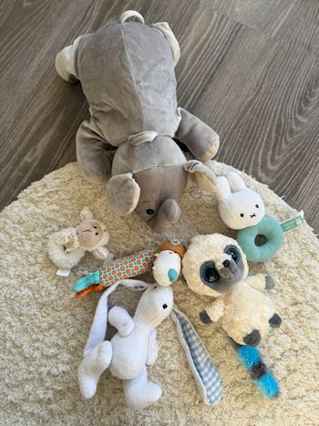 🧸 Lot de peluches – Zara Home & Nijntje + autres 🤍