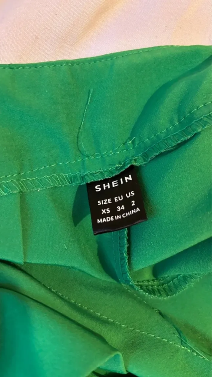 Pantalon large vert - photo numéro 4