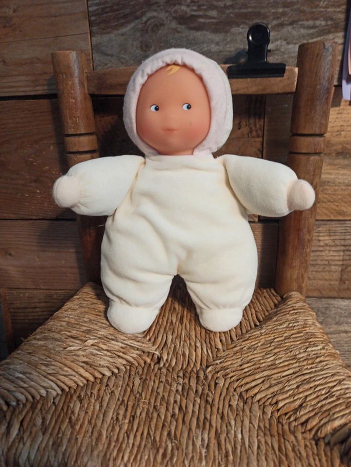 Peluche poupon corolle hochet tbe - photo numéro 2