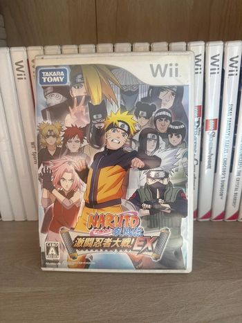 Naruto jeu Wii version japonaise