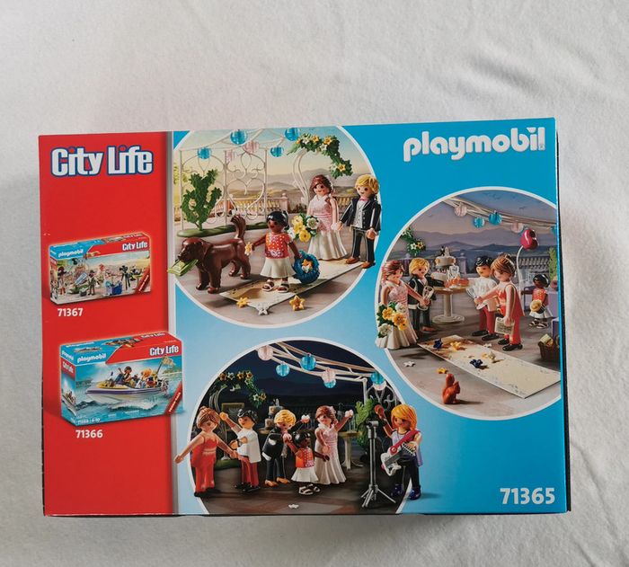 Playmobil, Cérémonie de mariage romantique à reconstituer, décorations, invités et animaux, - 71365 - photo numéro 6