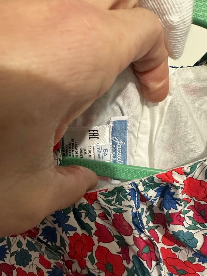 Robe chaussettes et barrette jacadi - photo numéro 3